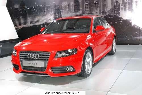 ... noul audi a4, pe scena salonului
