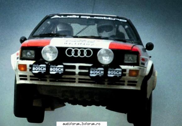 audi quattro - In martie 1980, un Coup� sport cu tractiune - classic models