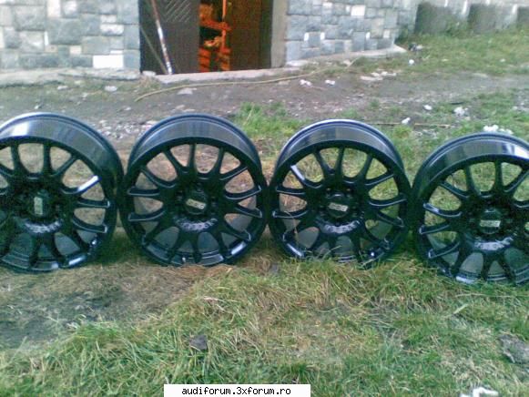 jante bbs ch negre - in stare impecabila fara defect - vanzari piese si accesorii