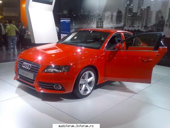 noul a4 poze de la standul audi siab 2007