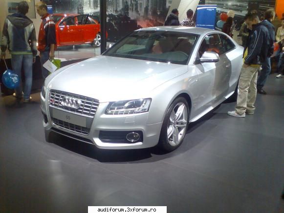 audi s5 poze de la standul audi siab 2007