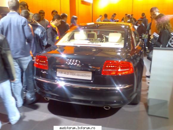 audi a8 poze de la standul audi siab 2007